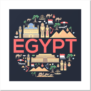 Egypt concept Posters and Art